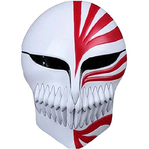 Bleaches Kurosaki ichigo Latex Maske Horror Kopfbedeckung für Halloween Karneval Kostüm Party Requisiten von Hworks