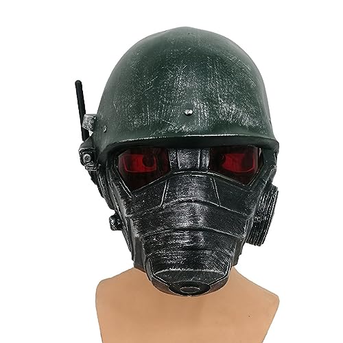 Hworks Cosplay Kostüm Maske Helm Harz 3D Maske für Unisex Ideal für Urlaub, Halloween, Cosplay, Themenaktivitäten, Rollenspiele von Hworks