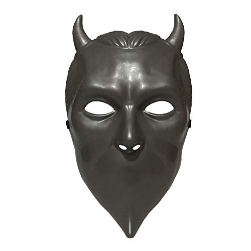 Hworks Black Ghost B.C. Cosplay Mask Halloween Costume Props Party Plastic Overhead Cover von Hworks