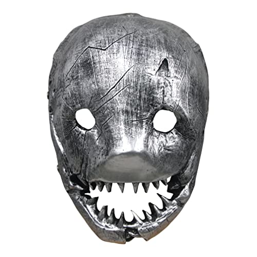 Hworks Dead by Daylight Butcher Maske Halloween Cosplay Harz Vollgesichtsmaske Show Prop von Hworks