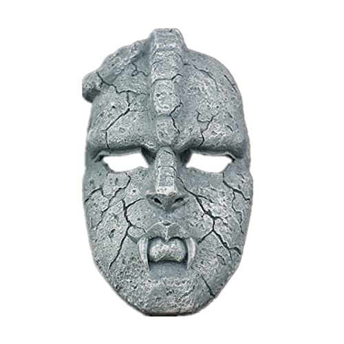 Hworks Jojo Bizzare Adventure Mask Stone Ghost Mask Cosplay Costume Props for Halloween Party von Hworks