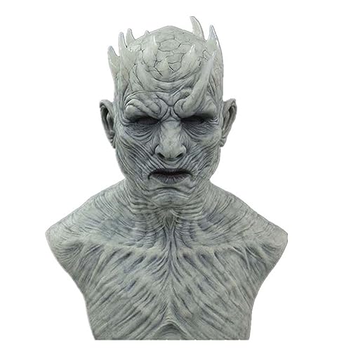 Night King Mask Game Of Thrones Cosplay White Ghost Hood Night King Halloween Props von Hworks