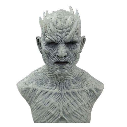 Night King Mask Game of Thrones Cosplay White Ghost Hood Night King Halloween Props von Hworks