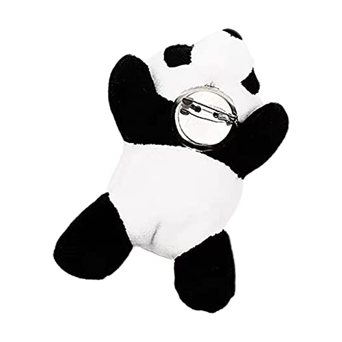 Hxyxbnhno Panda-Stirnband, Brosche für Mädchen, Rollenspiel, Kopfschmuck, Haarig, Cartoon-Kostüm, Zubehör für Frauen, Weihnachtsgeschenke von Hxyxbnhno