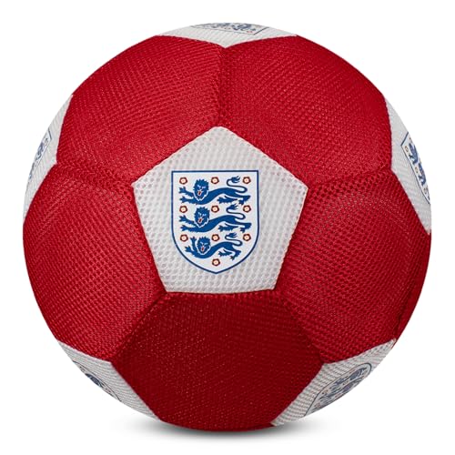 Hy-Pro Offiziell lizenzierter England FA Fußball – Riesen 14 Zoll Mesh-Ball für Fußball & Multisport-Spiele drinnen und draußen – Weicher & Sprungfreudiger Ball mit Logo und Vereinsfarben Hy-Pro Offiziell lizenzierter England FA Fußball – Riesen 14 Zoll Mesh-Ball für Fußball & Multisport-Spiele drinnen und draußen – Weicher & Sprungfreudiger Ball mit Logo und Vereinsfarben von Hy-Pro