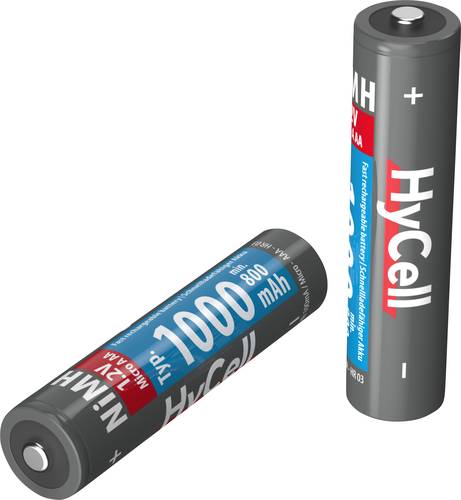 HyCell HR03 1000 Micro (AAA)-Akku NiMH 800 mAh 1.2V 4St. von HyCell