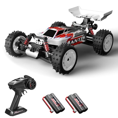 Hylukon 2,4G 1/16 Ferngesteuertes Auto 4WD Elektrisches RC Auto Offroad Crawler RC Car 36km/h Hochgeschwindigkeits-Geländewagen Ferngesteuerter Truck Metall-Vorder- und Hinterachsdifferential von Hylukon