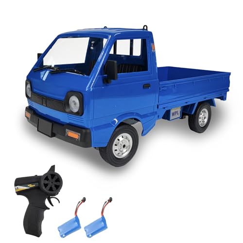 Hylukon Ferngesteuert Truck, 2,4 GHz Ferngesteuertes Auto, 10KM/H RC Auto Offroad Crawler RC Truck mit Frontlichtern, Auto Spielzeug Geschenk für Kinder Jungen Mädchen von Hylukon