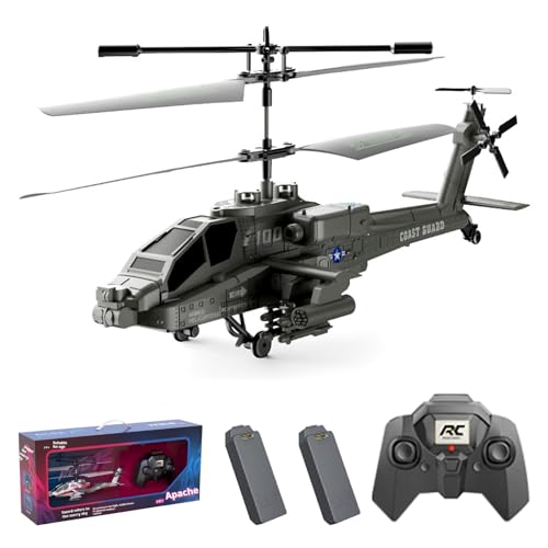 Hylukon Ferngesteuerter Hubschrauber, 2,4 G RC Helikopter mit 3,5 Kanälen, Höhenhaltung, LED-Leuchten, RC Helikopter Geschenke für Kinder, Jungen und Mädchen von Hylukon