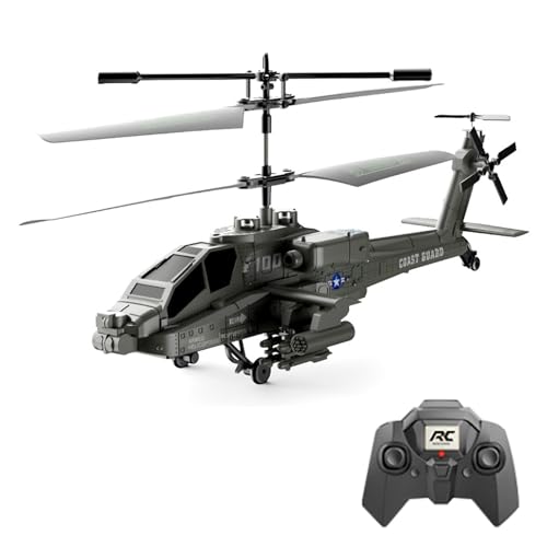 Hylukon Ferngesteuerter Hubschrauber, 2,4 G RC Helikopter mit 3,5 Kanälen, Höhenhaltung, LED-Leuchten, RC Helikopter Geschenke für Kinder, Jungen und Mädchen von Hylukon