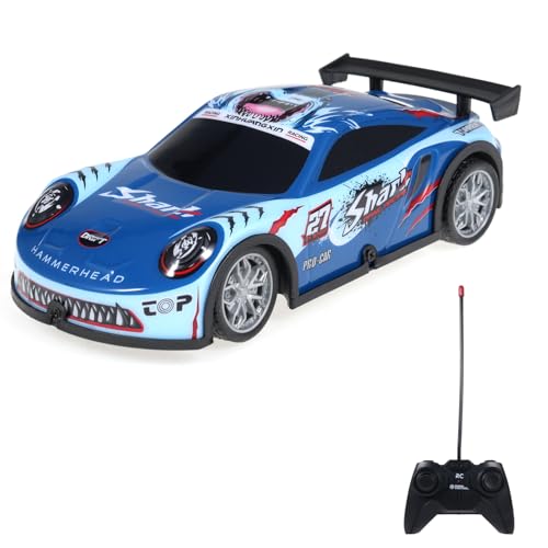 Hylukon Ferngesteuertes Auto, 1:22 RC Drift Car mit Brillanten Lichtern, Elektrisches RC Auto Drift Car Rennauto Spielzeug, Drift Auto Geschenk für Erwachsene, Mädchen, Jungen von Hylukon