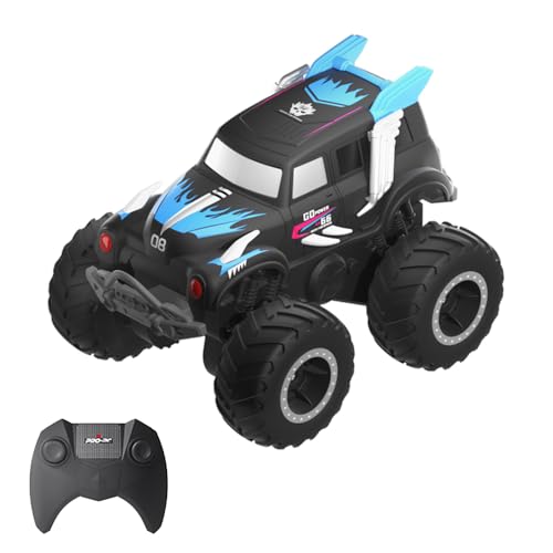 Hylukon Ferngesteuertes Auto, 2,4 GHz RC Auto Offroad Geländewagen Crawler RC Car 4WD amphibisches Geländefahrzeug, All-Terrain-Land-/Wasserboot, Geschenke für Kinder von Hylukon