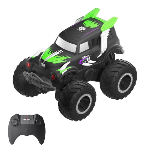 Hylukon Ferngesteuertes Auto, 2,4 GHz RC Auto Offroad Geländewagen Crawler RC Car 4WD amphibisches Geländefahrzeug, All-Terrain-Land-/Wasserboot, Geschenke für Kinder von Hylukon