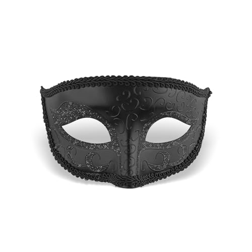 Maskerade-Maske für Herren, klassische Stile Vintage venezianische Party Maske für Halloween Cosplay Mardi Gras (Victoria) von HyperFun