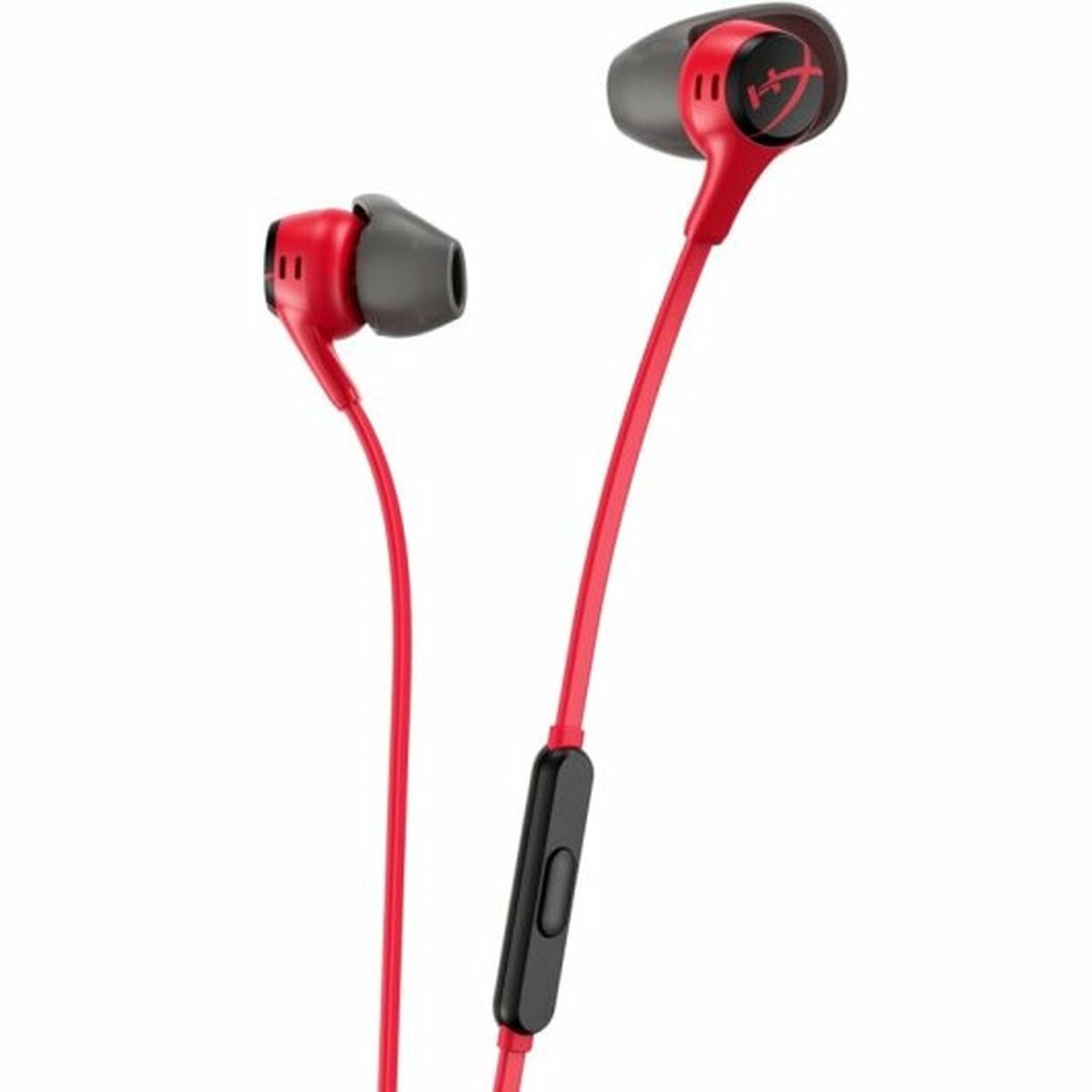 Kopfhörer mit Mikrofon Hyperx Earbuds II  Rot von Hyperx