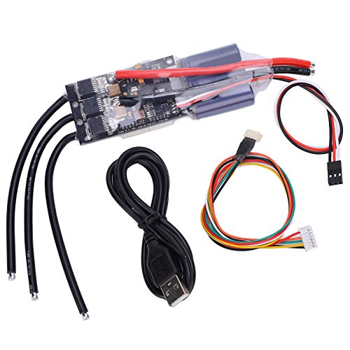 Flipsky ESC 50 A Hochstrom-elektronische Geschwindigkeitsregelung für Roller, Kompatibel mit VESC-Software, Ideal für den Umbau von Elektro-Skateboards Zum Selbermachen Flipsky ESC 50 A Hochstrom-elektronische Geschwindigkeitsregelung für Roller, Kompatibel mit VESC-Software, Ideal für den Umbau von Elektro-Skateboards Zum Selbermachen von Hyuduo