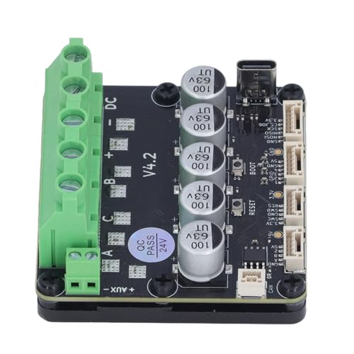 Hyuduo Bürstenloser Servomotor-Controller, 16-Kanal-PWM-Treiberplatine, Hochstrom, für Roboter Raspberry Pi, CNC-Maschine, AGV-Auto, USB, PWM, UART, CAN, Industrielle Automatisierung von Hyuduo