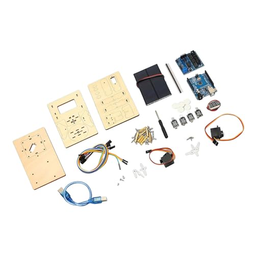 Solar-Tracking-Lernkit, STEM-Solar-Tracking-Kit für Zum Praktischen Lernen, Kreativität, Bildung, Teile und Zubehör für Solar- und Windkraft von Hyuduo