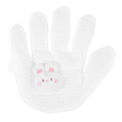 Hztyyier Baby-Handhandschuh, Handfläche, Beruhigende Schlafhilfe, Samen, Cassiae, Füllspielzeug Zum Kuscheln, Interaktionspuppe Zum Schlafen, Weiches, Gemütliches Material, (White) von Hztyyier