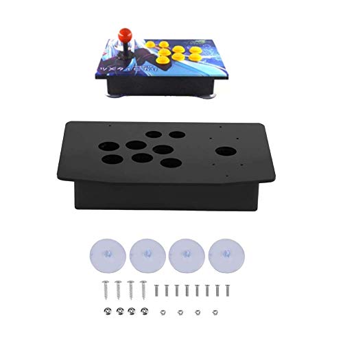 Hztyyier DIY Panel Acryl Geneigt + Joystick Fall Ersatz für Spiel, Acryl Panel und Fall DIY Set Kits Ersatz von Hztyyier