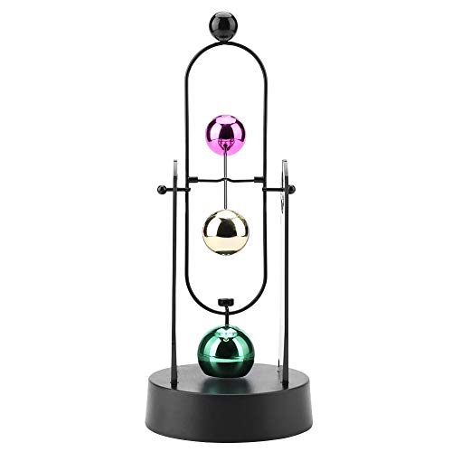 Hztyyier Perpetual Motion Swinging Kinetische Kunst Elektronische Shake Wiggle Gerät Swinging Balance Balls Physik Wissenschaft Schreibtisch Spielzeug Dekoration von Hztyyier