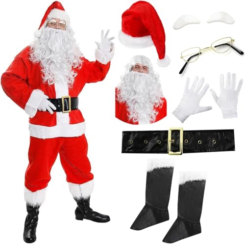 I LOVE FANCY DRESS ILFD4554L Deluxe Weihnachtsmann-Kostüme (groß) von I LOVE FANCY DRESS