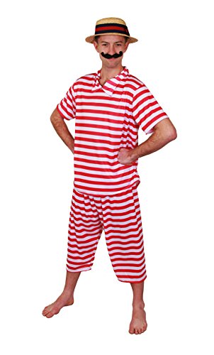 I LOVE FANCY DRESS LTD Bademeister Retro VIKTORIANISCHE=KOSTÜM 20iger +30iger Jahre 2 TEILIG = MIT ZUBEHÖR ODER OHNE =Fasching Karneval Party = Unisex = NUR DAS KOSTÜM - XLarge von I LOVE FANCY DRESS