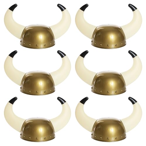 Wikingerhelm-Accessoire für Erwachsene mit 2 Hirschhörnern als Ergänzung zu jedem Wikinger-Kostüm im nordischen Stil. Einheitsgröße erhältlich in Packungen mit 1, 3, 6 oder 12 Stück Wikingerhelm-Accessoire für Erwachsene mit 2 Hirschhörnern als Ergänzung zu jedem Wikinger-Kostüm im nordischen Stil. Einheitsgröße erhältlich in Packungen mit 1, 3, 6 oder 12 Stück von I LOVE FANCY DRESS