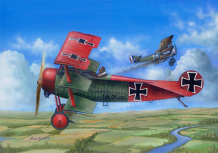 Fokker Dr.I von I LOVE KIT