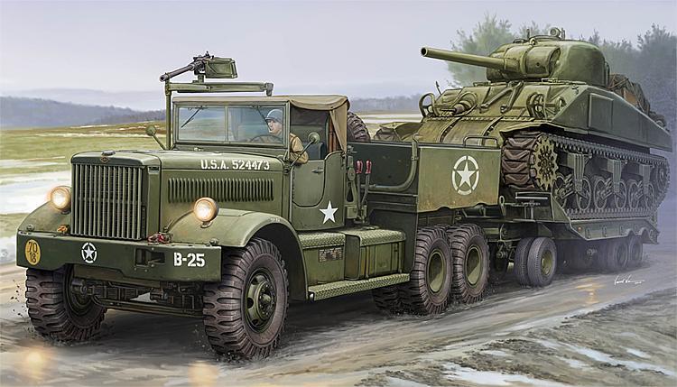 M19 Tank Transporter with Soft Top Cab von I LOVE KIT