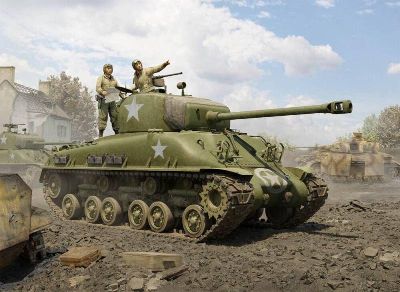 M4A1E8 Medium Tank von I LOVE KIT