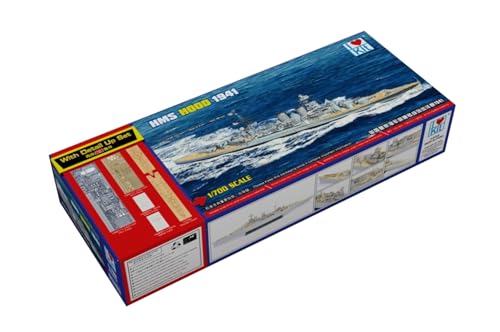 I Love kit - 1/700 HMS Hood, Upgrade - Plastikmodellbausatz von I Love kit