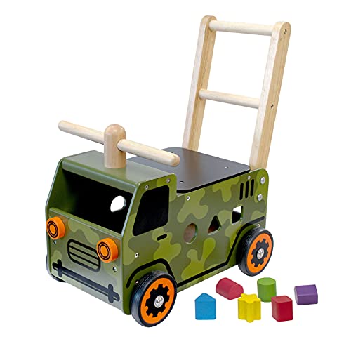 I M TOY - IM87850 Bollerwagen mit Holzwürfeln von I M TOY