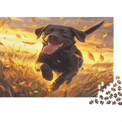 Der Labrador Retriever Puzzlespiel 1000 Teile Puzzle Für Erwachsene Und Kinder Ab 14 Jahren, Erwachsenen Puzzlespiel Puzzel 1000pcs (75x50cm) von IAEXFGHJZ