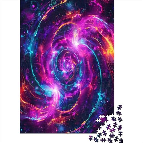 Die Spiralee der Musik Puzzle 1000 Teile Puzzle Für Erwachsene Und Kinder Ab 14 Jahren Puzzel 1000pcs (75x50cm) von IAEXFGHJZ