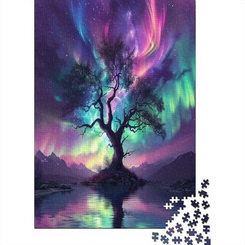 Nordlichter Puzzle 1000 Teile Puzzle Erwachsene Schwieriges Schwer Puzzle Für Erwachsene Und Kinder Ab 14 Jahren Puzzel 1000pcs (75x50cm) von IAEXFGHJZ