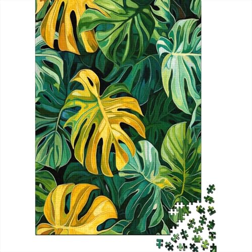 Palmfrond Puzzle 1000 Teile Puzzle Erwachsene Schwieriges Schwer Puzzle Für Erwachsene Und Kinder Ab 14 Jahren Puzzel 1000pcs (75x50cm) von IAEXFGHJZ