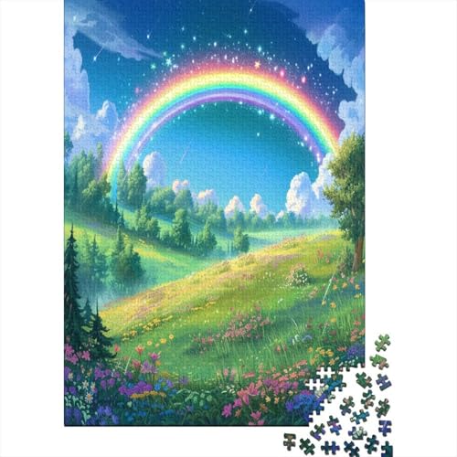 Regenbogen 1000 Teile Puzzle, Puzzles Für Erwachsene, 1000 Teile Puzzlespiel Für Jugendliche & Erwachsene Puzzlespiel Puzzel 1000pcs (75x50cm) von IAEXFGHJZ