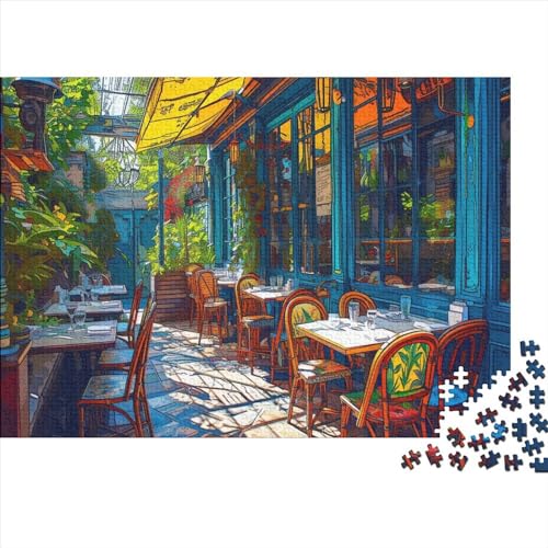 Blumenstadt Adultos Puzzle 1000 Piezas Florid Regalo De Navidad Y Cumpleaños Educational Game para Decoración Del Hogar Juego De Rompecabezas Relajación Y Sabiduría 1000pcs (75x50cm) von IAIODFSAN