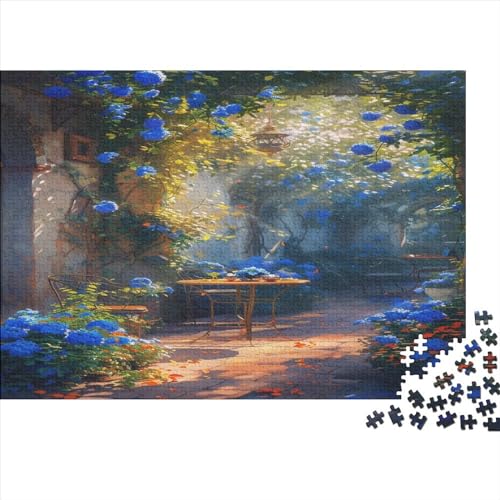 Blumenstadt Adultos Puzzle 1000 Piezas Florid Regalo De Navidad Y Cumpleaños Educational Game para Decoración Del Hogar Juego De Rompecabezas Relajación Y Sabiduría 300pcs (40x28cm) von IAIODFSAN