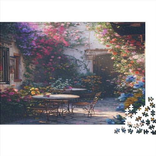 Blumenstadt para Adultos 1000 Piezas Florid Puzzle Juego De Rompecabezas Juegos Educativos Regalo De Navidad Y Cumpleaños Decoración Stress Relief 1000pcs (75x50cm) von IAIODFSAN