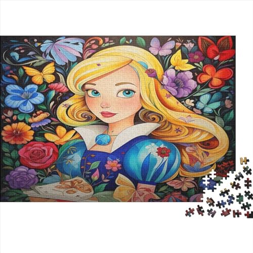 Bunte Märchenwelt Adultos Puzzles Märchenhafte Welt 1000 Piezas Decoración Juego De Rompecabezas Regalo De Navidad Y Cumpleaños EduKatzenartigional Game Stress Relief Toy 300pcs (40x28cm) von IAIODFSAN