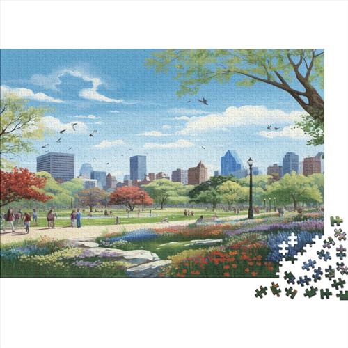 Colorful Gemeinden Puzzle para Adultos Gemeinden 1000 Piezas Educational Game Regalo De Navidad Y Cumpleaños para Decoración Del Hogar Juego De Rompecabezas Stress Relief 1000pcs (75x50cm) von IAIODFSAN