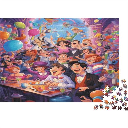 Eine Bunte Welt Puzzle Adultos Hell Und Farbenfroh 1000 Piezas Juego De Rompecabezas para Decoración Del Hogar EduKatzenartigional Game Regalo De Navidad Y Cumpleaños Stress Relief 1000pcs (75x50cm) von IAIODFSAN