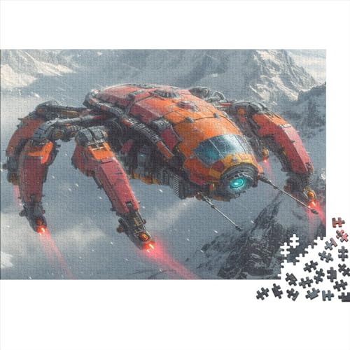 Kühler Maschinenpark 1000 Piezas Vortex Puzzles Adultos Educational Game Regalo De Navidad Y Cumpleaños Decoración Juego De Rompecabezas Relajación Y Sabiduría 1000pcs (75x50cm) von IAIODFSAN