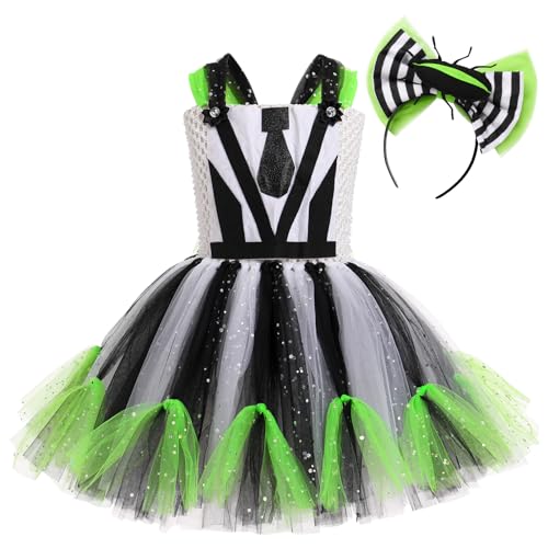 IBAKOM 2tlg Käfer Kinderkostüm für Mädchen Kleid*1 + Stirnband*1 Halloween Kostüm Käfer Rüschen Tüll Tutu Kleid Cosplay Kostüm Dress Up Outfits Geburtstag Mottoparty schwarz 4-5Jahre IBAKOM 2tlg Käfer Kinderkostüm für Mädchen Kleid*1 + Stirnband*1 Halloween Kostüm Käfer Rüschen Tüll Tutu Kleid Cosplay Kostüm Dress Up Outfits Geburtstag Mottoparty schwarz 4-5Jahre von IBAKOM