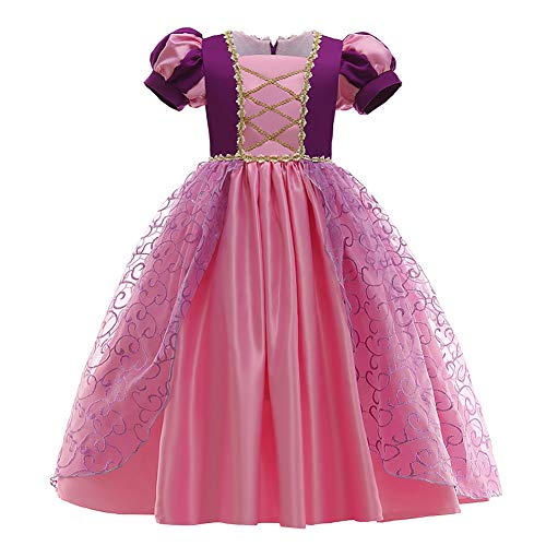 IBTOM CASTLE Neue Prinzessin Rapunzel Kleid Kostüm Mädchen Tüll Lang Kleid Kinder Verkleidung Halloween Cosplay Party Festlich Karneval Weihnachten Geburtstag Geschenk Dunkelviolett 9-10 Jahre IBTOM CASTLE Neue Prinzessin Rapunzel Kleid Kostüm Mädchen Tüll Lang Kleid Kinder Verkleidung Halloween Cosplay Party Festlich Karneval Weihnachten Geburtstag Geschenk Dunkelviolett 9-10 Jahre von IBTOM CASTLE