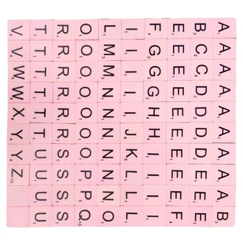 ICDKOYK 200 Teile Interessantes Alphabet Englisches Zahlenpuzzle für Kinder Englisches Alphabet aus Holz Englisches Alphabet Zahl zum Basteln von ICDKOYK