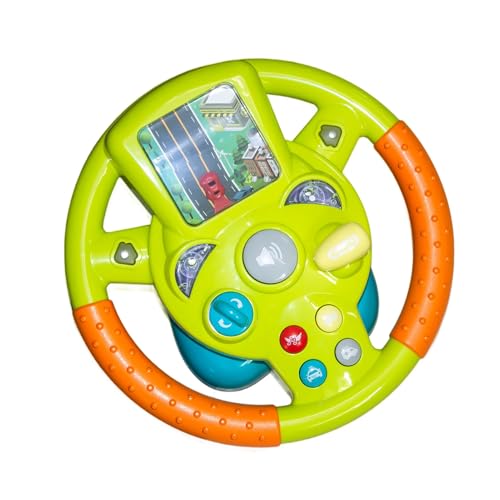 ICDKOYK Bedingter Simulator für Kinder Lernen Sie Navigation und Lenkradsteuerung. Bedingter SimulatorLenkradspielzeug ABS , Typ+1 von ICDKOYK