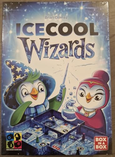 ICECOOL Wizards Board Game - Magisches Brettspiel für die ganze Familie! Zaubersprüche und eisige Abenteuer erwarten Dich! von ICECOOL